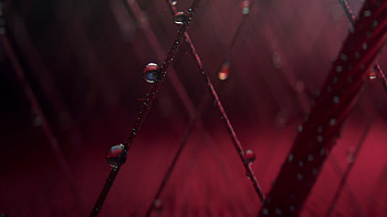 Vaporactive, abstract, digital-art, drops, behance HD wallpaper