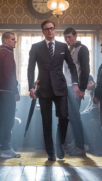 Kingsman: The Secret Service, Dynamic movie experience, Action thriller, Spy genre HD phone wallpaper