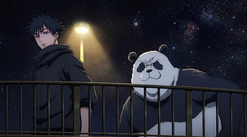 Jujutsu Kaisen 3rd Season - Megumi & Panda, Jujutsu Kaisen 3rd Season, Megumi Fushiguro, Panda (Jujutsu Kaisen), Anime HD wallpaper