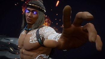 Fire God Liu Kang, Mortal Kombat, Fiery aura, Unstoppable force HD wallpaper