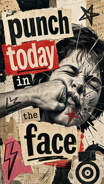Punch Today in the Face — Face It: Punch Today Punch the Day, Man HD phone wallpaper