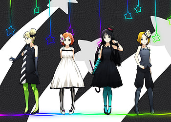 K-on, anime, group, cute, singer, girls, mio HD wallpaper