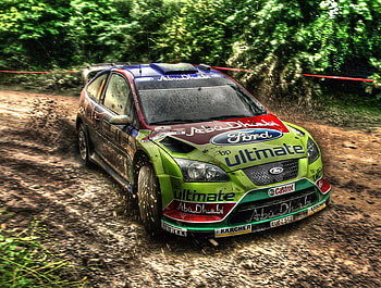 Ford Focus, tuning, focus, ford, car, rally HD wallpaper