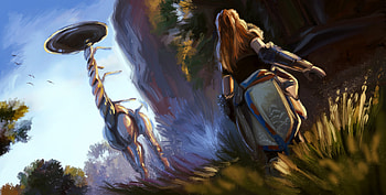 Horizon Zero Dawn Painting Artwork , horizon-zero-dawn, games, pc-games, xbox-games, ps-games, artwork, deviantart, painting, digital-art HD wallpaper