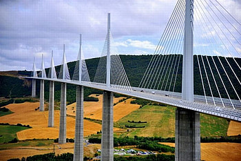 Modern Bridge, architectural, graphy, bridge, beautiful, modern HD wallpaper