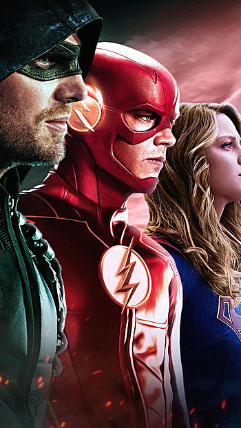 Green Arrow, Flash comics, Superheroes united HD phone wallpaper