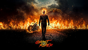 Ghost Rider Dark Knight Of Vengeance, ghost-rider, superheroes, artwork, art, digital-art HD wallpaper