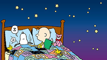 Snoopy Sleeping HD wallpaper
