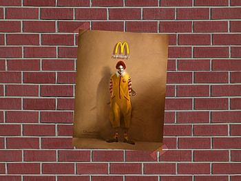 Evil Ronald, mcdonalds HD wallpaper