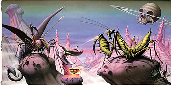 Time Tells No Lies., rodney, bugs, fantasy, art, matthews, skull, wizard HD wallpaper