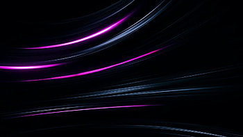 Glow in the Dark, Neon lines , Abstract glowing lines, Dark HD wallpaper