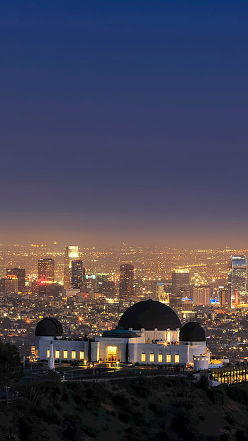Los Angeles, California, Evening, Windows 10 Spotlight HD phone wallpaper