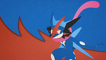 Ash Greninja , Background , Impressive visuals HD wallpaper