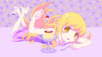 Anime - Shinobu Oshino, Monogatari (Series), Shinobu Oshino, anime girl, Anime HD wallpaper