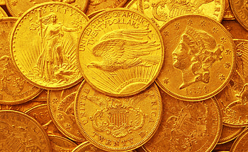 Double eagle, Gold Coins HD wallpaper