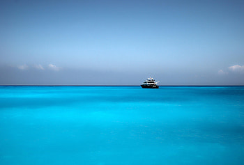 Horizon, Miscellanea, Miscellaneous, Boat, Ship, Cutter HD wallpaper
