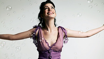 Anne Hathaway Brunette, anne-hathaway, celebrities, girls HD wallpaper