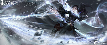 Fantasy girl, blue, girl, fantasy, exia xiaotong HD wallpaper