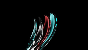 Metallic 3d Slices, abstract, 3d, dark, black, oled, artist, artwork, digital-art, behance HD wallpaper