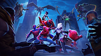 Sinister Six And Web Warriors Earth 517 From Marvel Contest Of Champions, marvel-contest-of-champions, venom, spiderman, gwen-stacy, spiderman-2099, miles-morales, games, marvel, video-games HD wallpaper