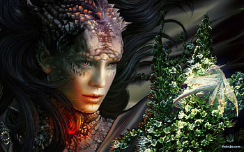 Fantasy and 3D Girl, girl, fantasy, 3d HD wallpaper