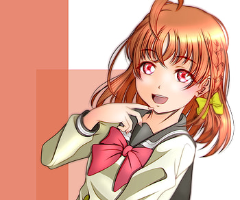 Chika Takami, Chika Takami, Anime, Love Live! Sunshine!! HD wallpaper