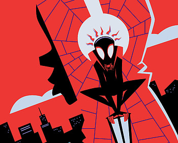 Miles Morales, Spider Man: Into The Spider Verse, Movie, Spider Man HD wallpaper