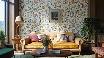Preppy Interior : Cozy Couch Vibes, couch, room, interior, preppy, living room HD wallpaper