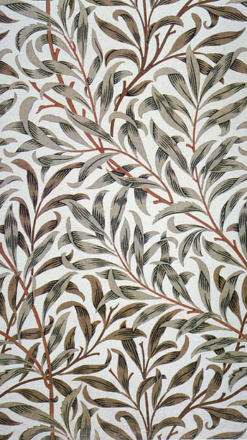 William Morris, Small Leaves Pattern HD phone wallpaper