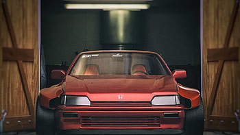 Honda Crx Wide Body, honda, cars, artstation HD wallpaper