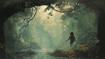 Mystic Forest Adventure, forest, fantasy, adventure, fantasy adventure HD wallpaper