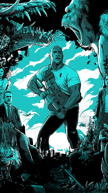 Rampage (2022) movie HD phone wallpaper