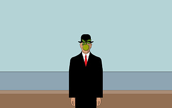Magritte surrealism, Thought-provoking artwork, Symbolic ry, Artistic interpretation HD wallpaper