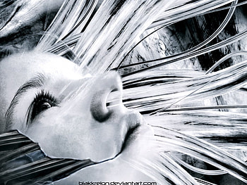 Girl, hair HD wallpaper