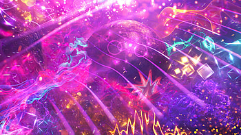 Nebula Neon Colors Fractal Glitch Pattern Waves , abstract, nebula, fractal, glitch, pattern, artist, artwork, digital-art, deviantart HD wallpaper