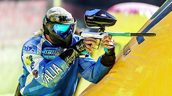 Paintball, German men's national team, Seychelles tournament, Paintball 2022 HD wallpaper