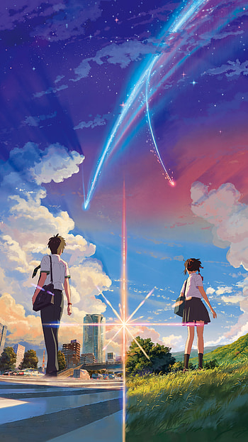 Mitsuha Miyamizu, Taki Tachibana, Your Name., Anime HD phone wallpaper
