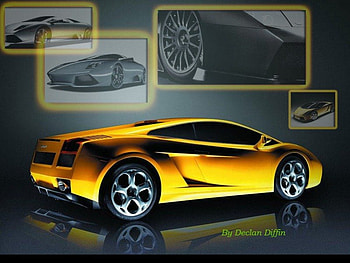 Yellow Lamborghini Gallardo, lucky, gallardo, carr, cool cars, lambo, lamborghini HD wallpaper