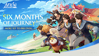 AFK Journey: Celebrating Six Months of Adventure, video game, AFK Journey HD wallpaper