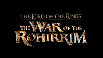 The Lord of the Rings: The War of the Rohirrim Logo, Anime HD wallpaper