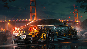 Nissan Gtr In Rain, nissan-gtr, nissan, cars HD wallpaper