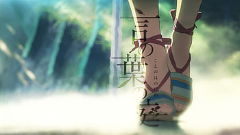 The Garden of Words HD wallpaper