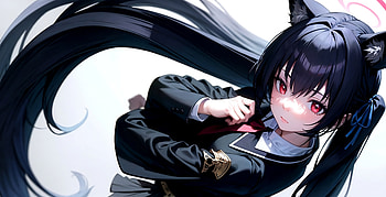 Kuromi Serika - Blue Archive, Kuromi Serika, Blue Archive, Blue Archive the Animation HD wallpaper