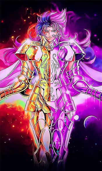 Saint seiya, magenta, art HD phone wallpaper