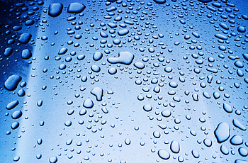 Drops, Macro, Surface, Glass HD wallpaper