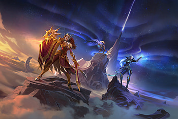 Leona Diana And Pantheon League Of Legends , pantheon-league-of-legends, leona-league-of-legends, diana-league-of-legends, league-of-legends, games HD wallpaper