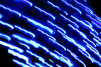 Dashes of Blue Light, blue, abstract HD wallpaper