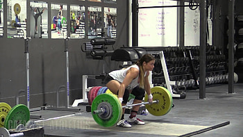 Jessica Lucero (5g) - Snatch OTM And Block Clean Heavy Single - Olympic Weightlifting & Instructional Video - Catalyst Athletics HD wallpaper