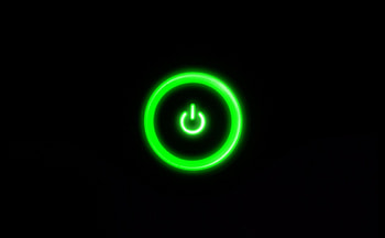 Power, black, awesome, green, cool, dark, nice, button HD wallpaper