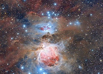 Dust of the Orion Nebula, nebula, galaxy, fun, space, cool, stars HD wallpaper